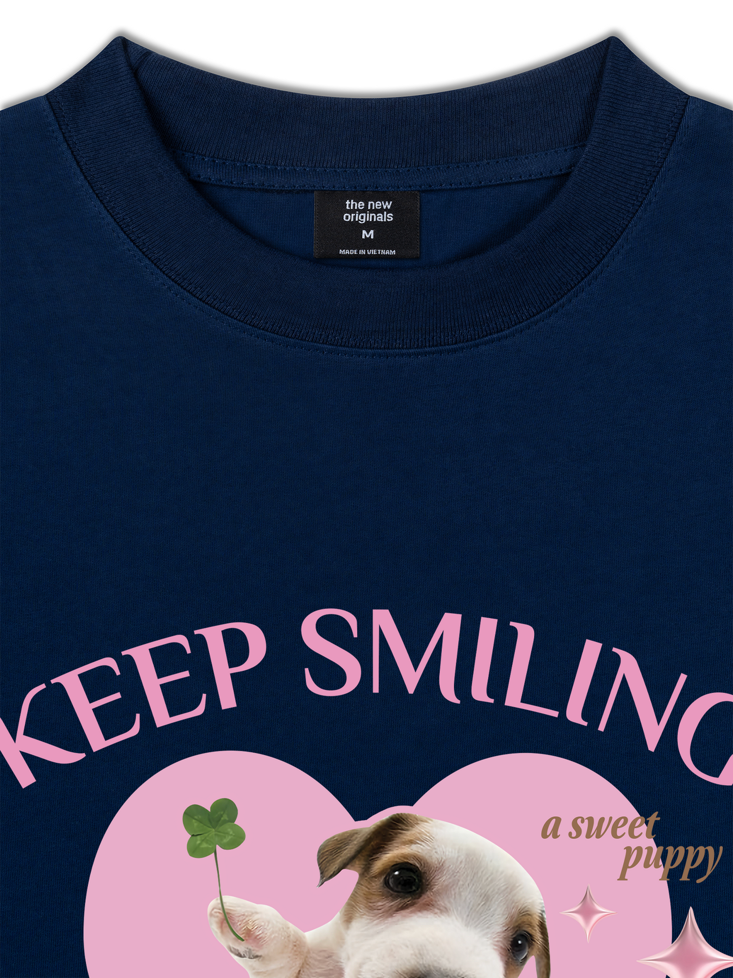 Áo Thun Relaxed Fit Keep Smiling