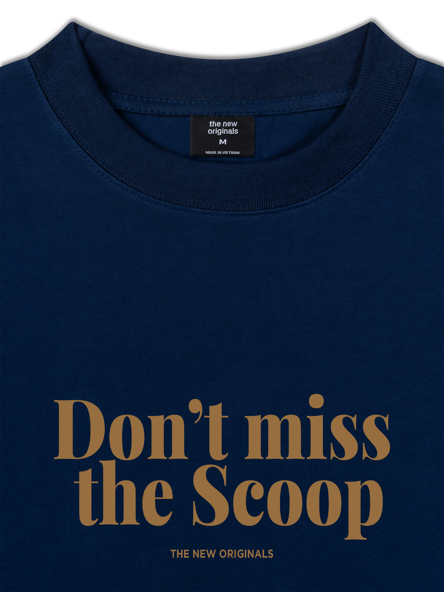 Áo Thun Relaxed Fit Don't Miss The Scoop