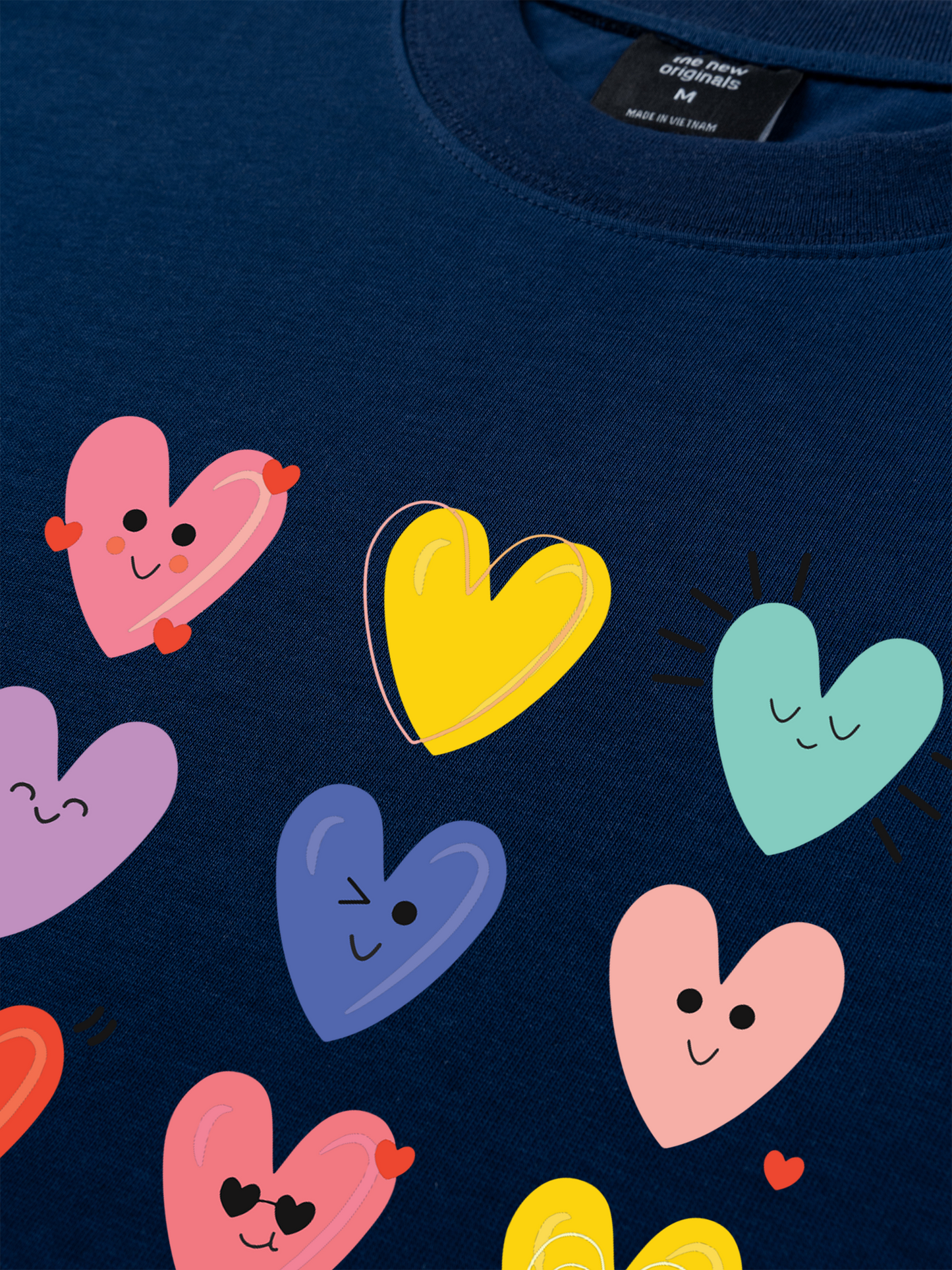 Áo Thun Relaxed Fit Daily Cuties Little Heart Club