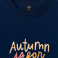 Áo Thun Relaxed Fit Autumn Vibes Autumn is For Reading Good Books