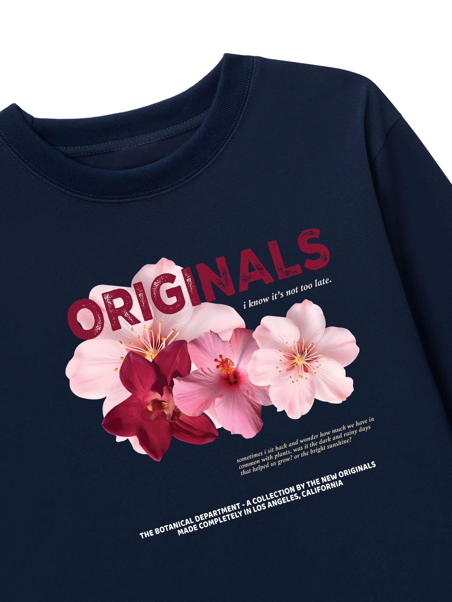 Áo Thun Dài Tay Summer Vibes Pink Floral