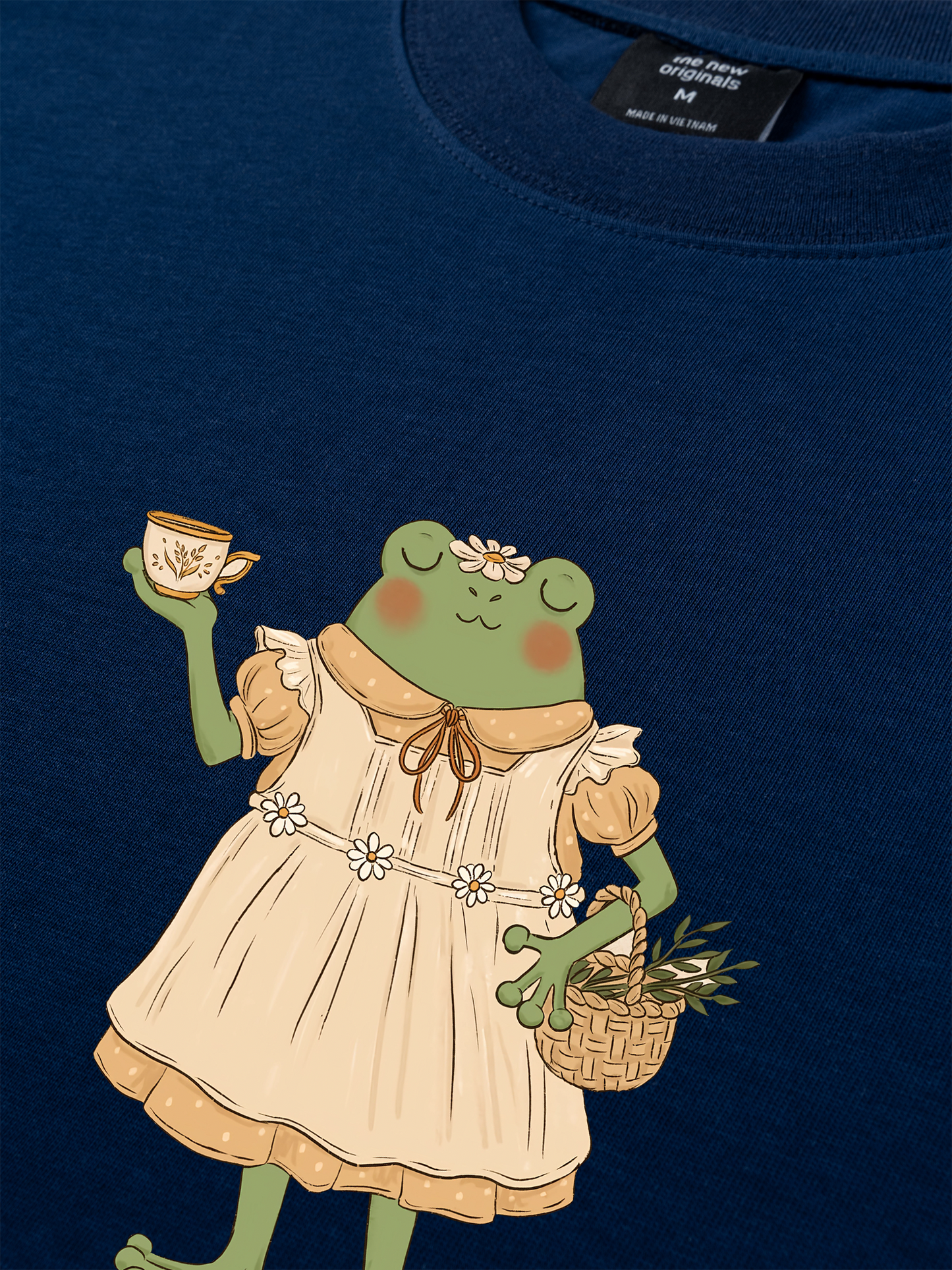 Áo Thun Relaxed Fit Autumn Frog