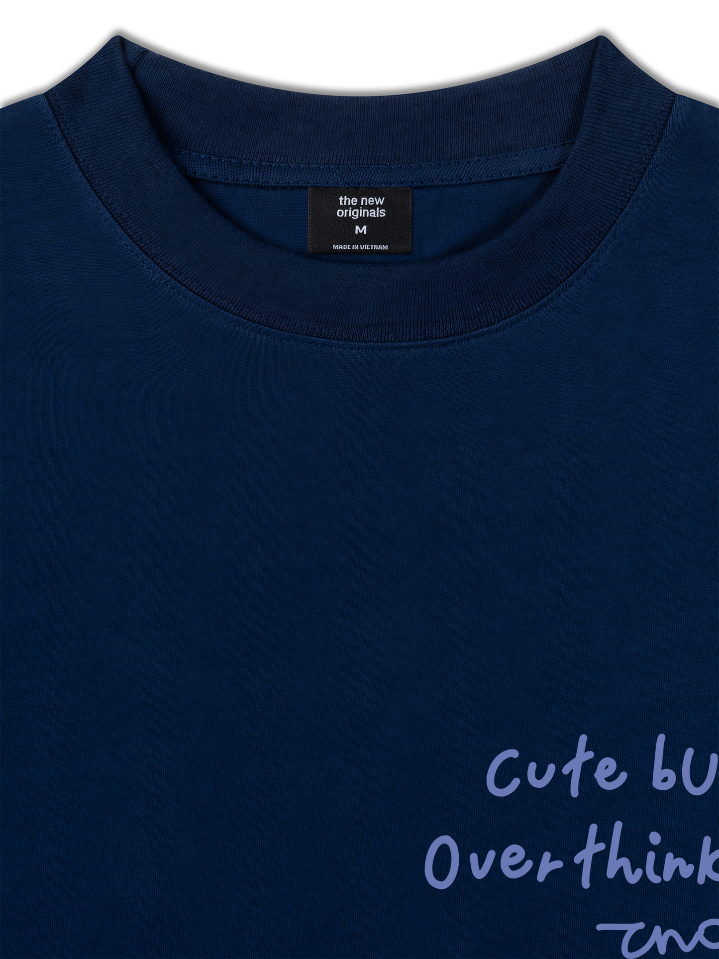 Áo Thun Relaxed Fit Cute But Overthinker
