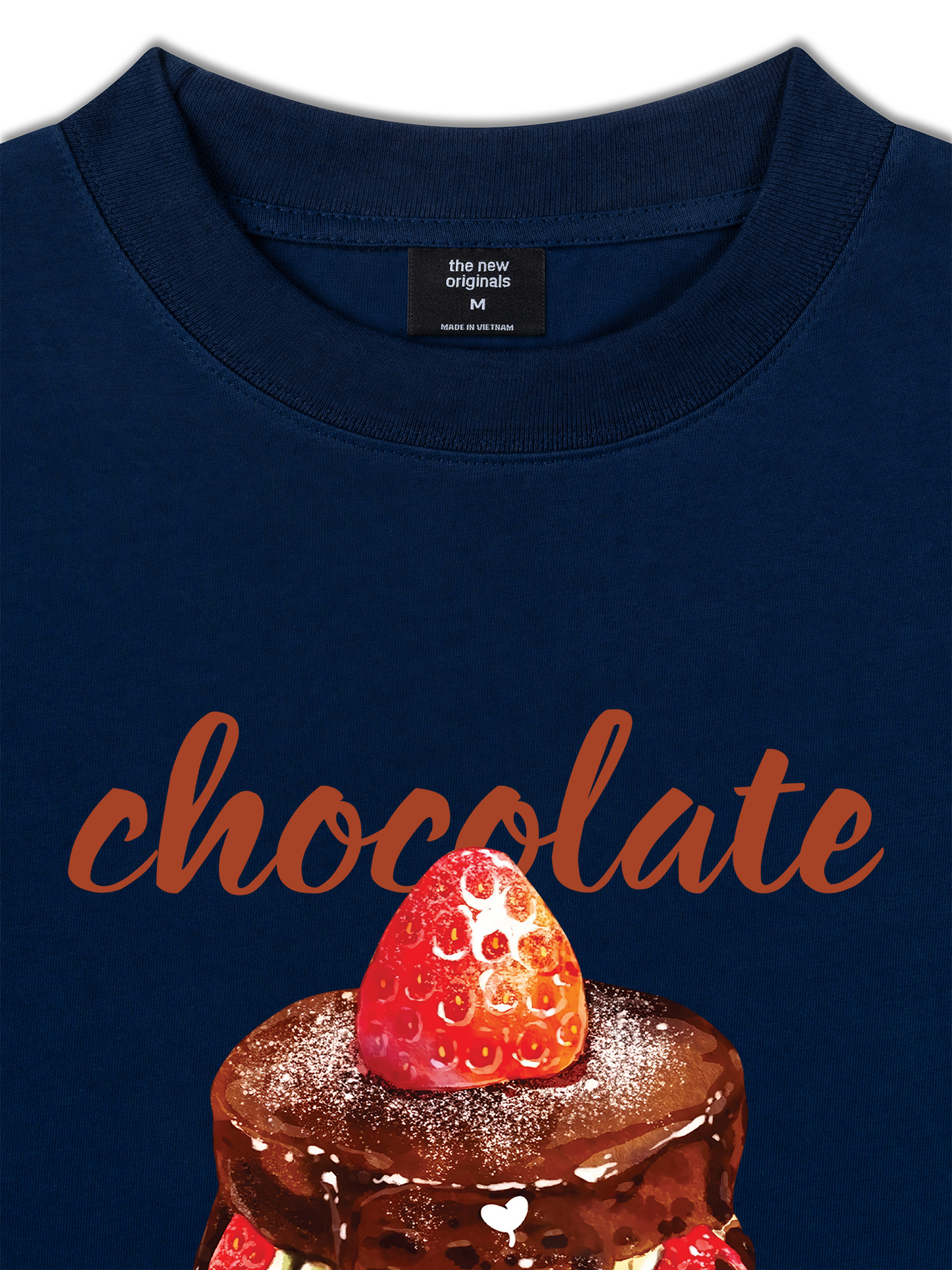 Áo Thun Relaxed Fit Strawberry Chocolate