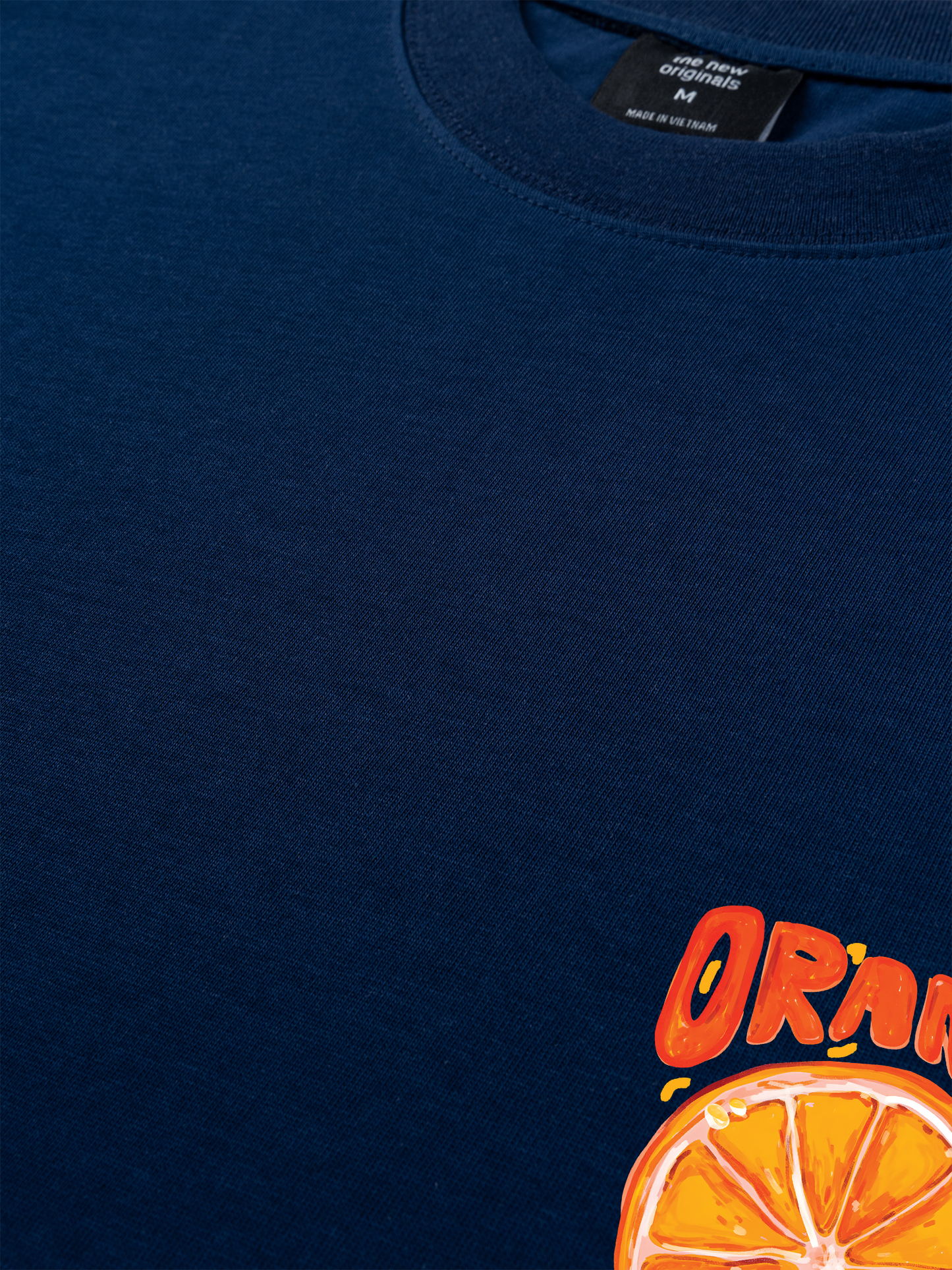 Áo Thun Relaxed Fit Summer Vibes Orange