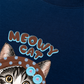 Áo Thun Relaxed Fit  Meowy Cat Brown