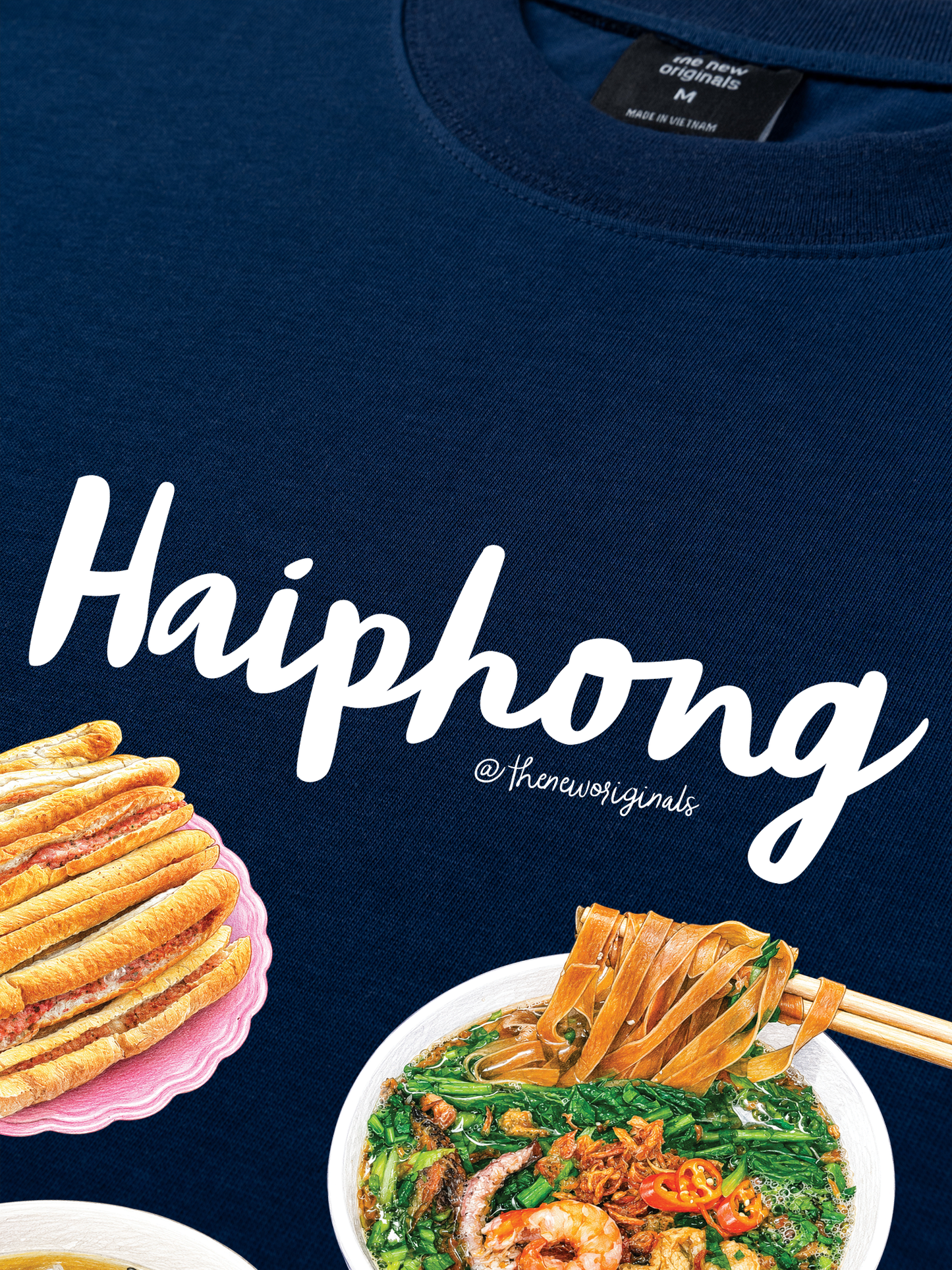 Áo Thun Relaxed Fit Hai Phong Food