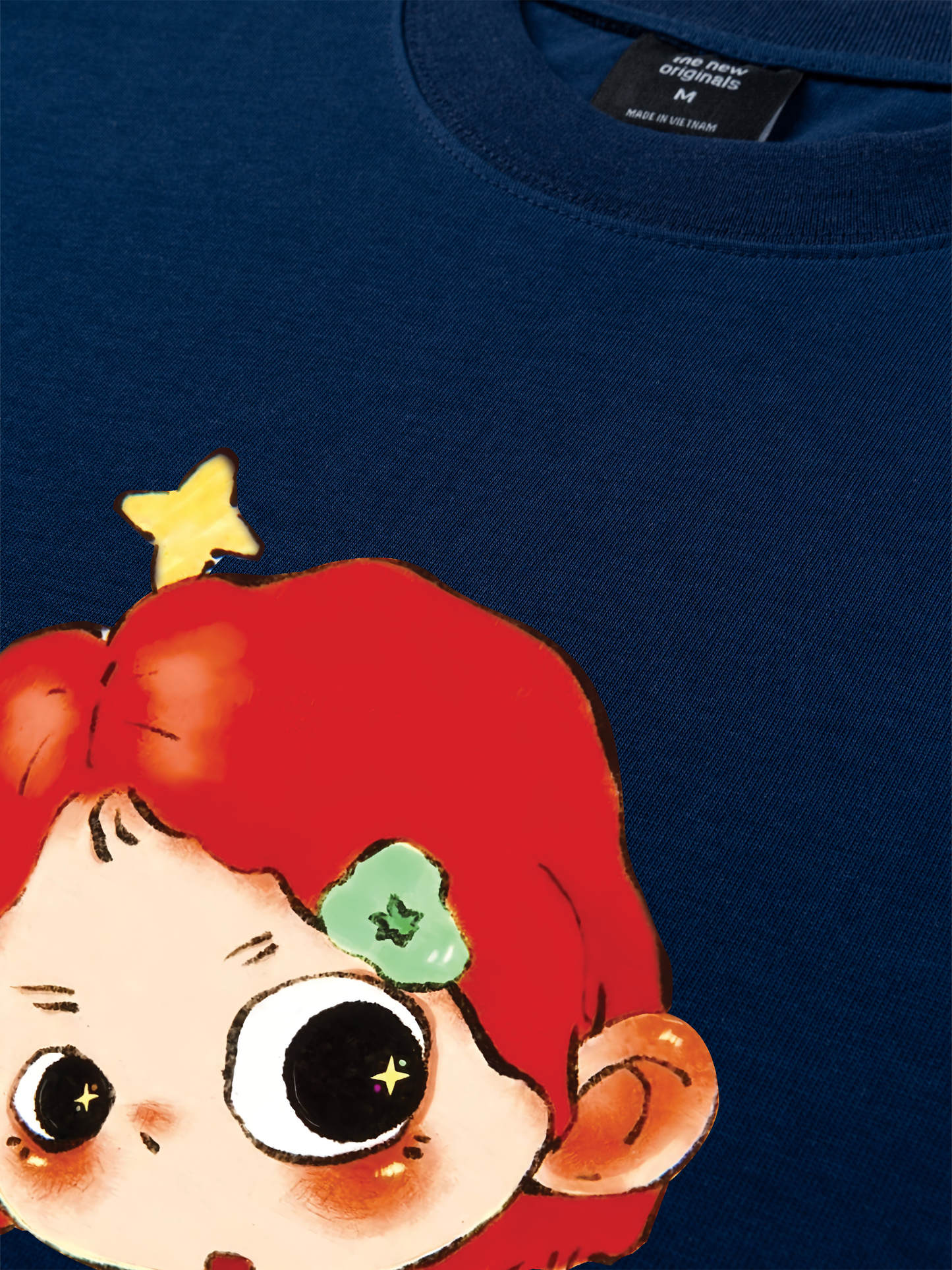 Áo Thun Relaxed Fit Red Hair Babae