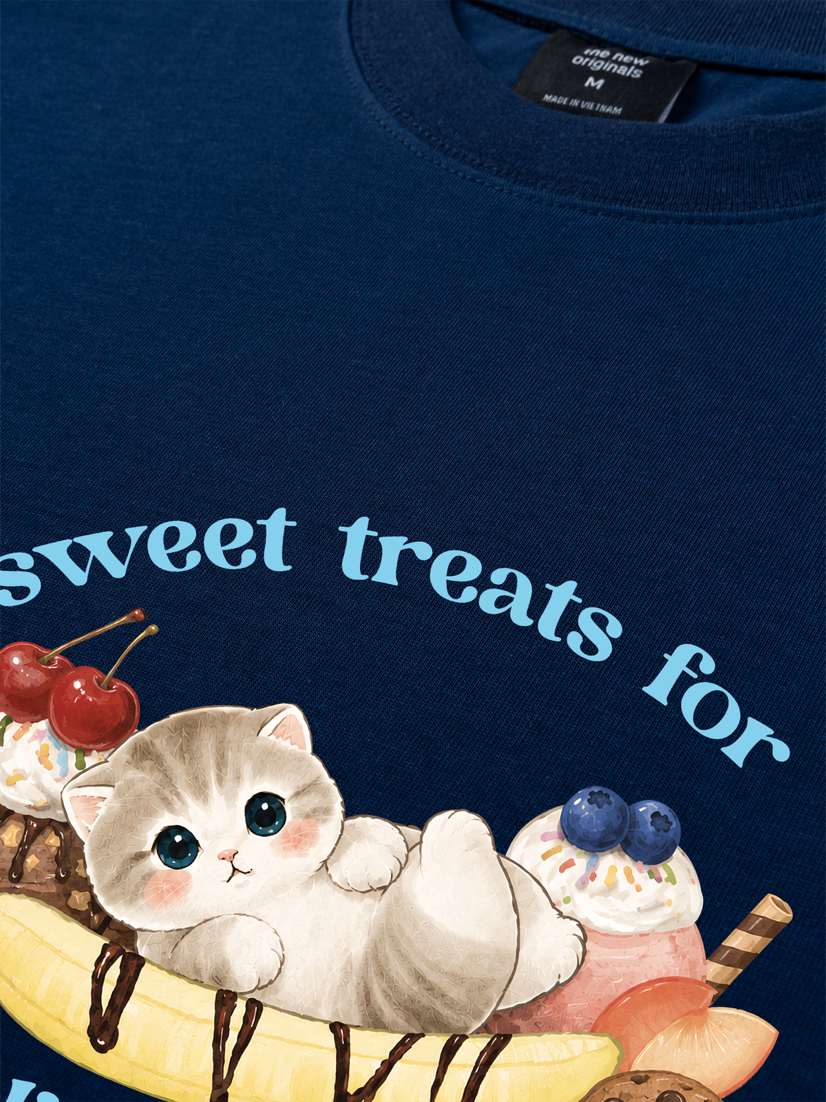 Áo Thun Relaxed Fit Sweet Streat For Little Paws