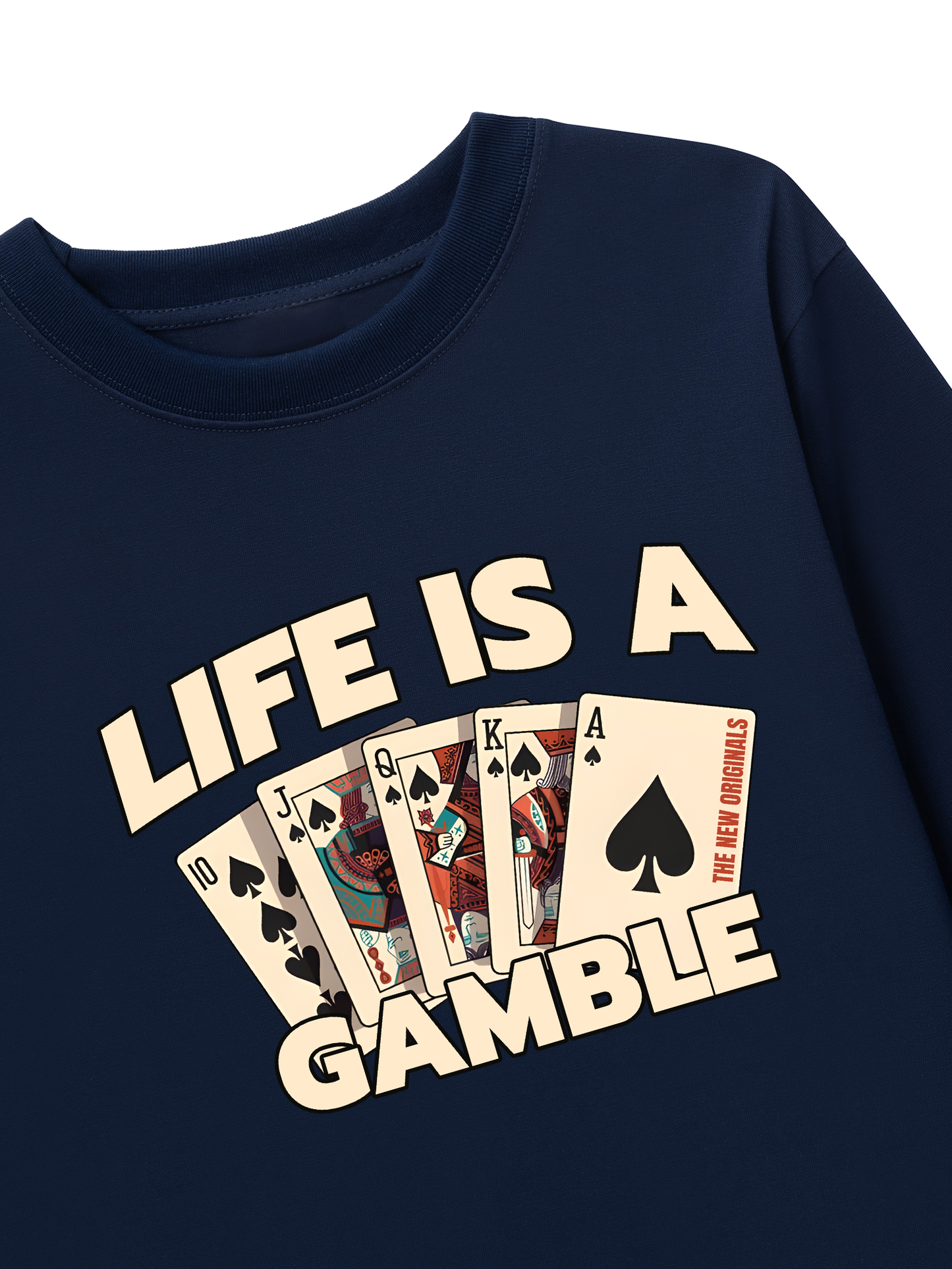 Áo Thun Dài Tay Lucky Life Is A Gamble