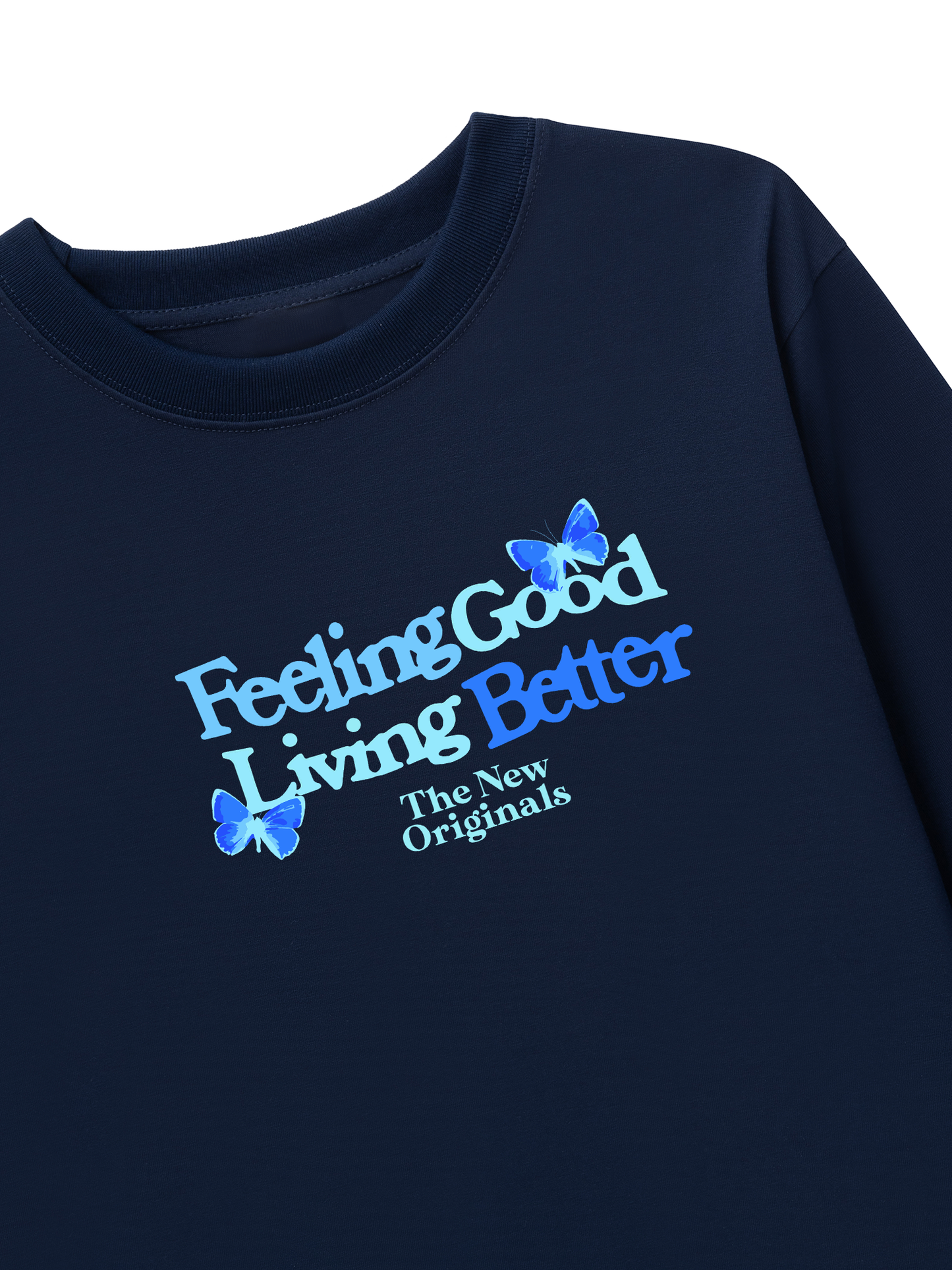 Áo Thun Dài Tay Be Bold Feeling Good Living Better