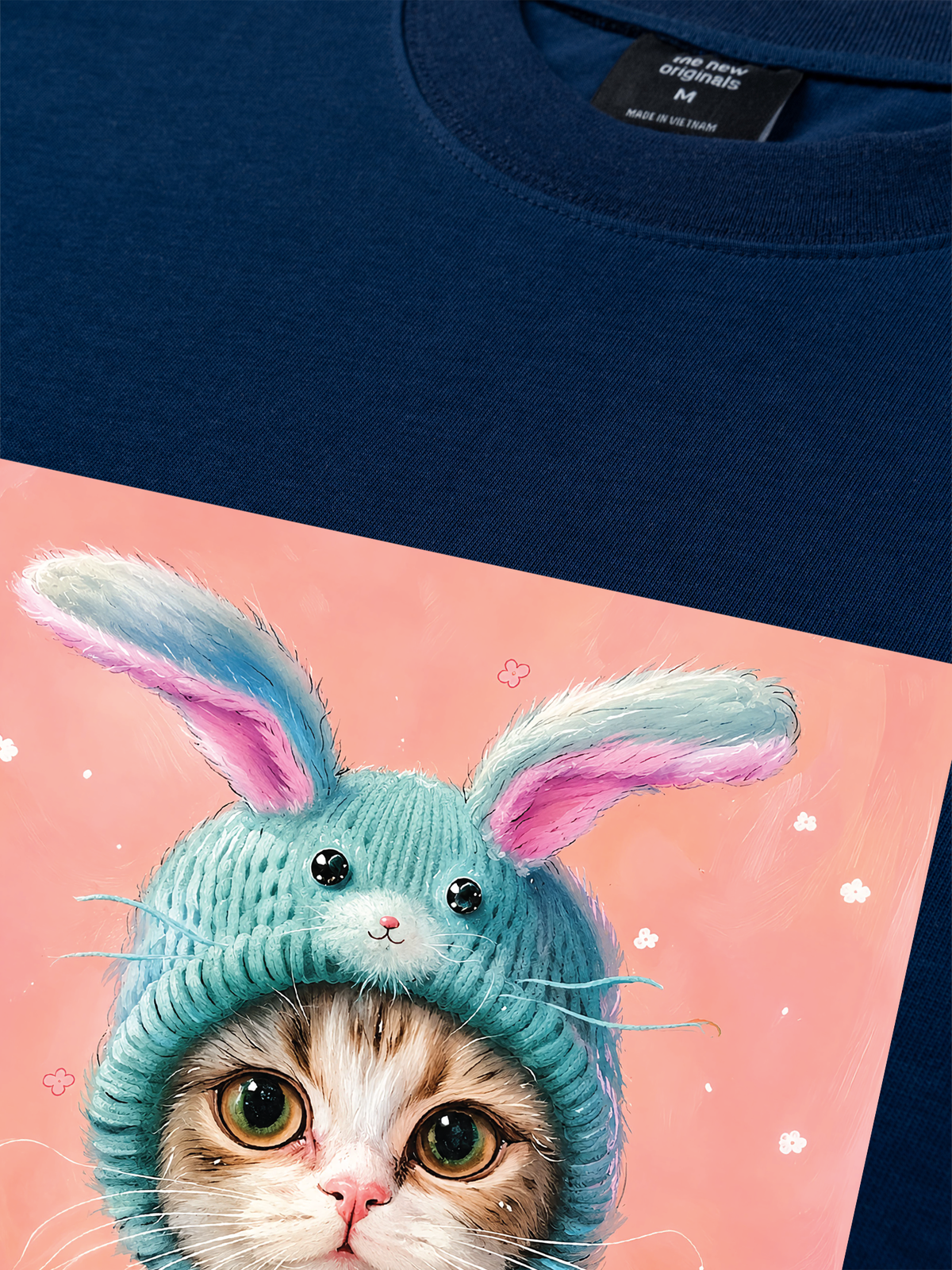 Áo Thun Relaxed Fit Dream Kitty
