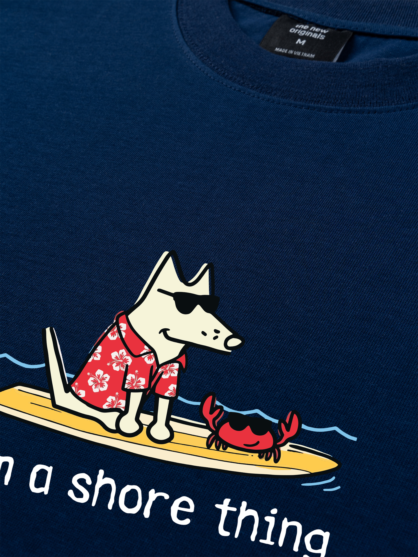 Áo Thun Relaxed Fit Go Outside I'm A Shore Thing
