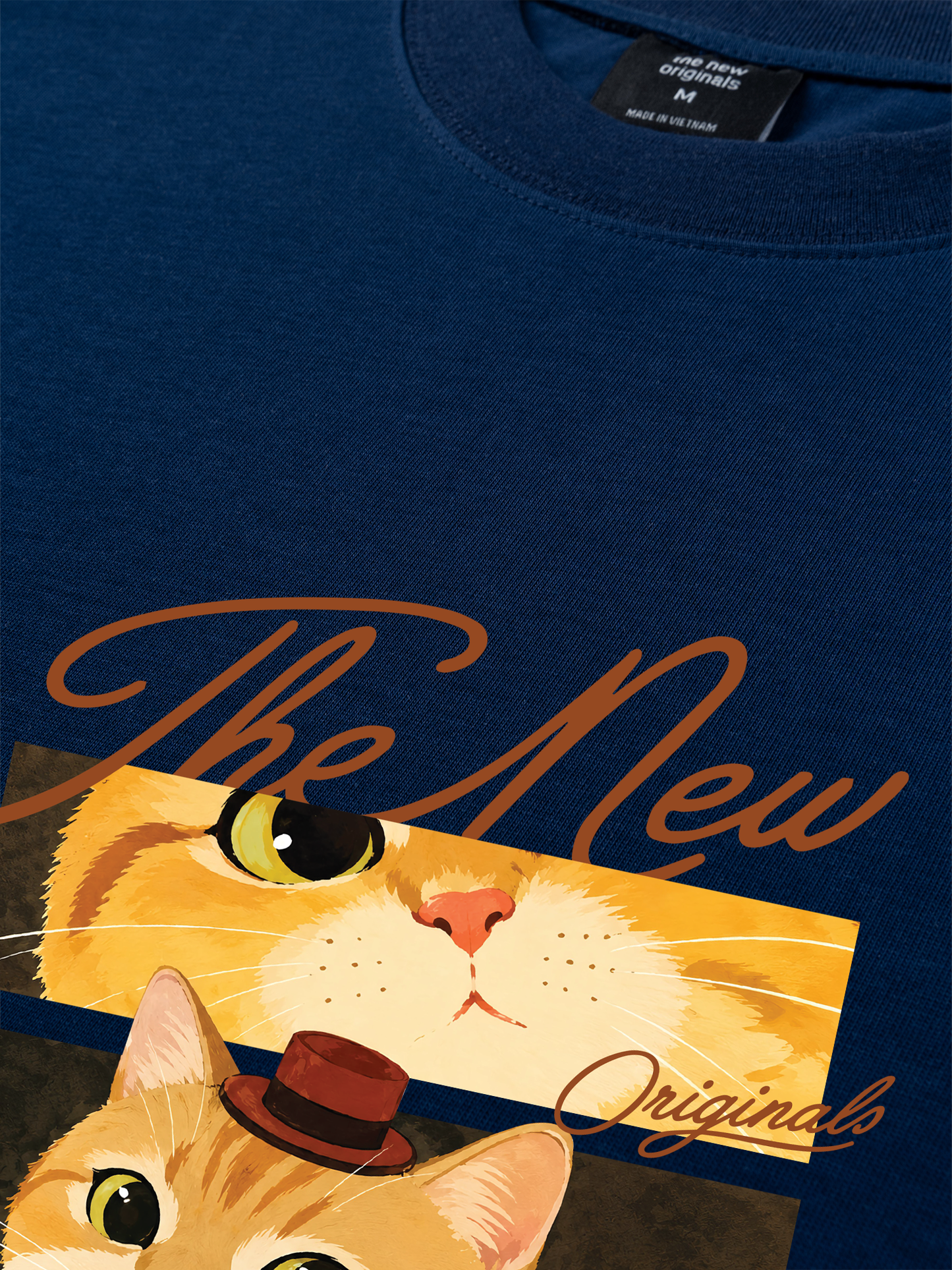 Áo Thun Relaxed Fit Fragments of Curiosity Meow