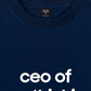 Áo Thun Relaxed Fit Ceo of Overthinking