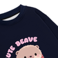Áo Sweater Nỉ Hai Da Animal Red Cute Beaver