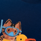 Áo Thun Relaxed Fit Summer Vibes Cat And Duck