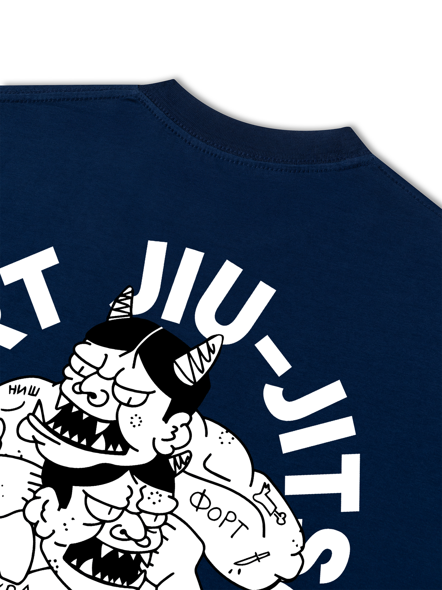 Áo Thun Relaxed Fit Fort Jiu Jitsu