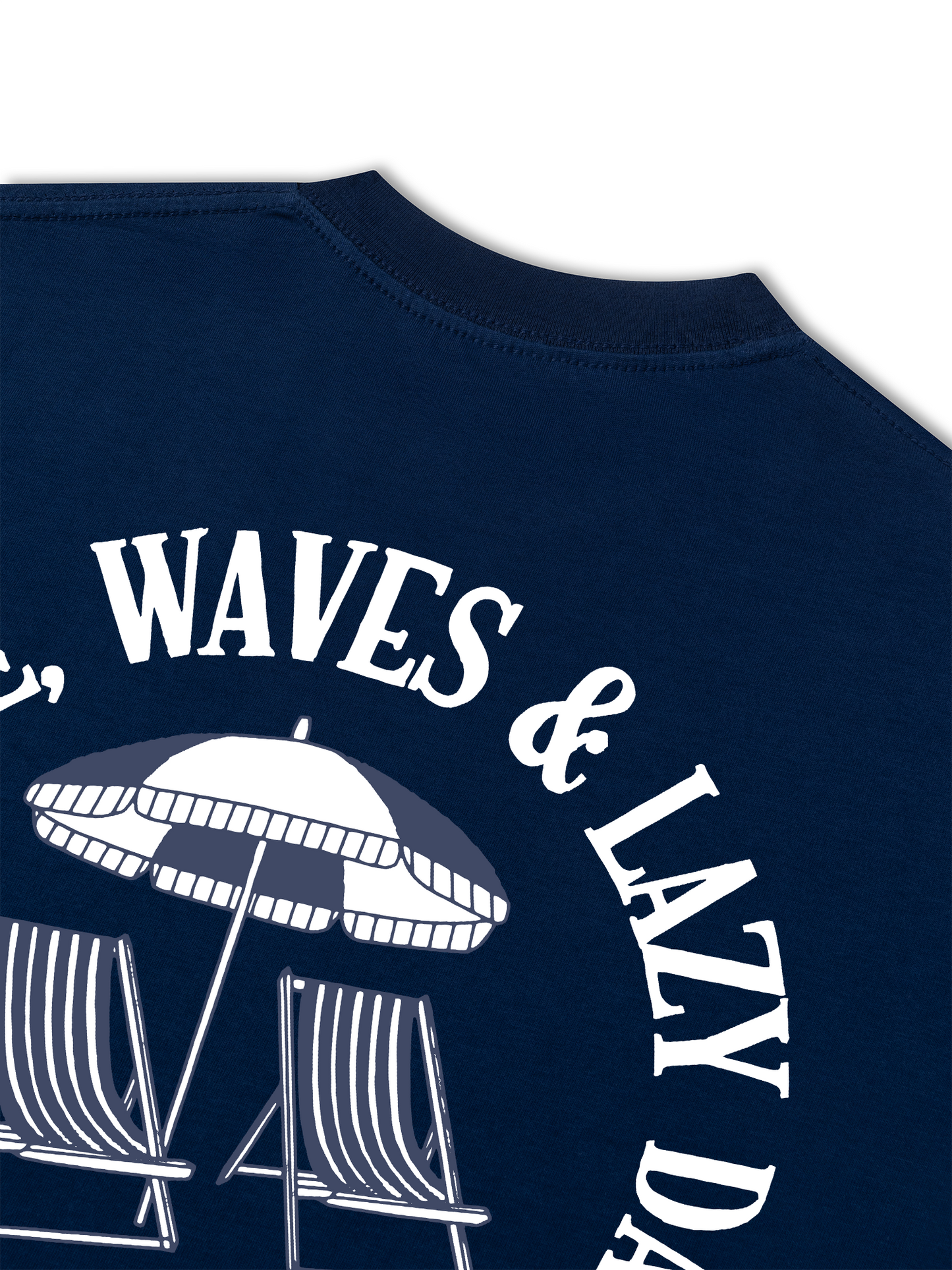 Áo Thun Relaxed Fit Sunshine, Waves & Lazy Days