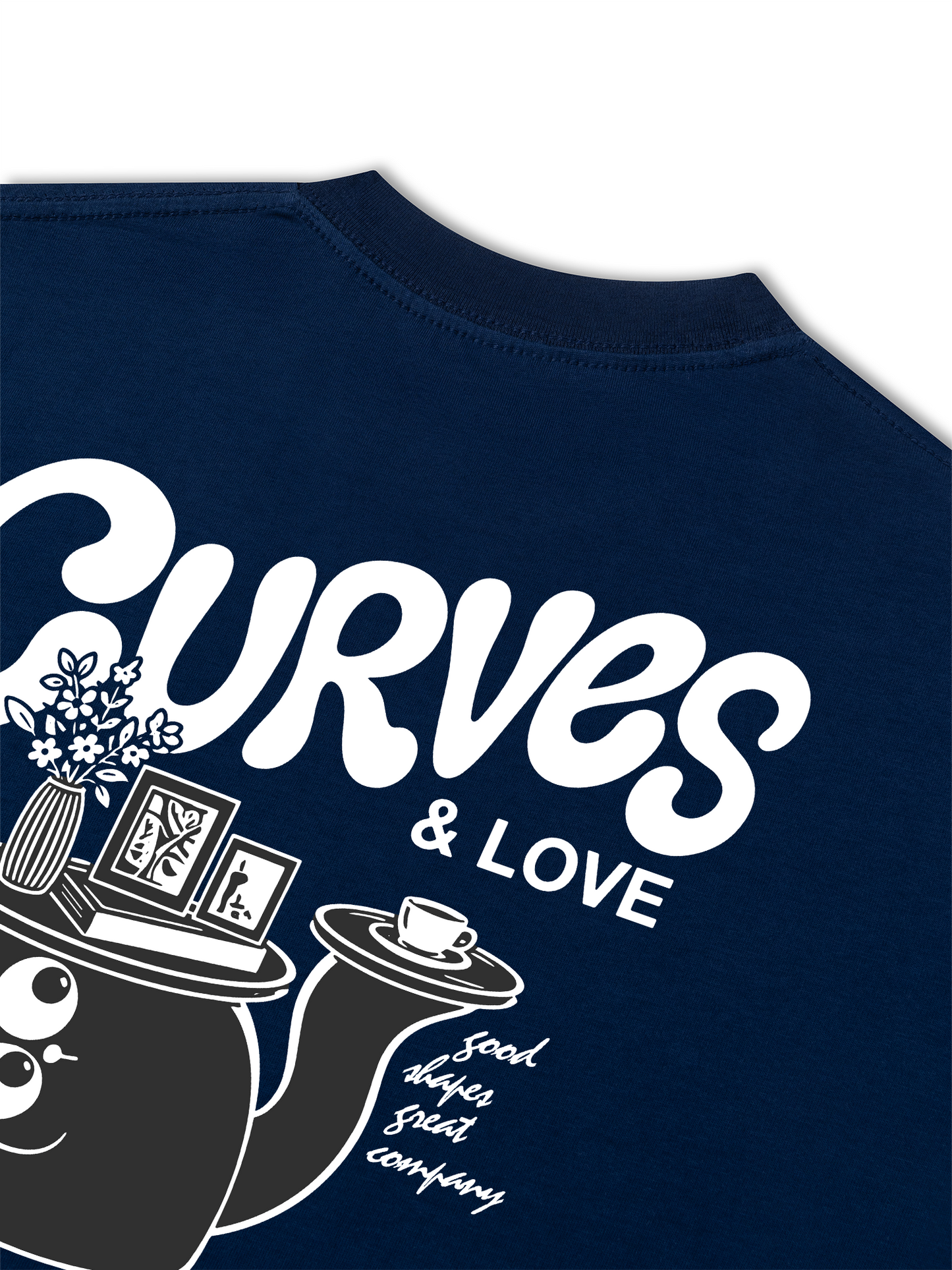 Áo Thun Relaxed Fit Curves And Love