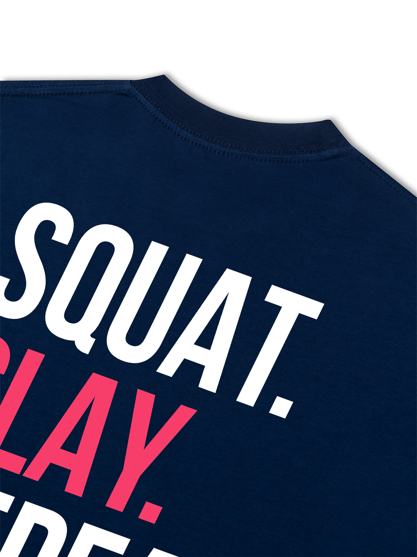 Áo Thun Relaxed Fit Squat Slay Repeat