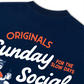 Áo Thun Relaxed Fit Sunday Social