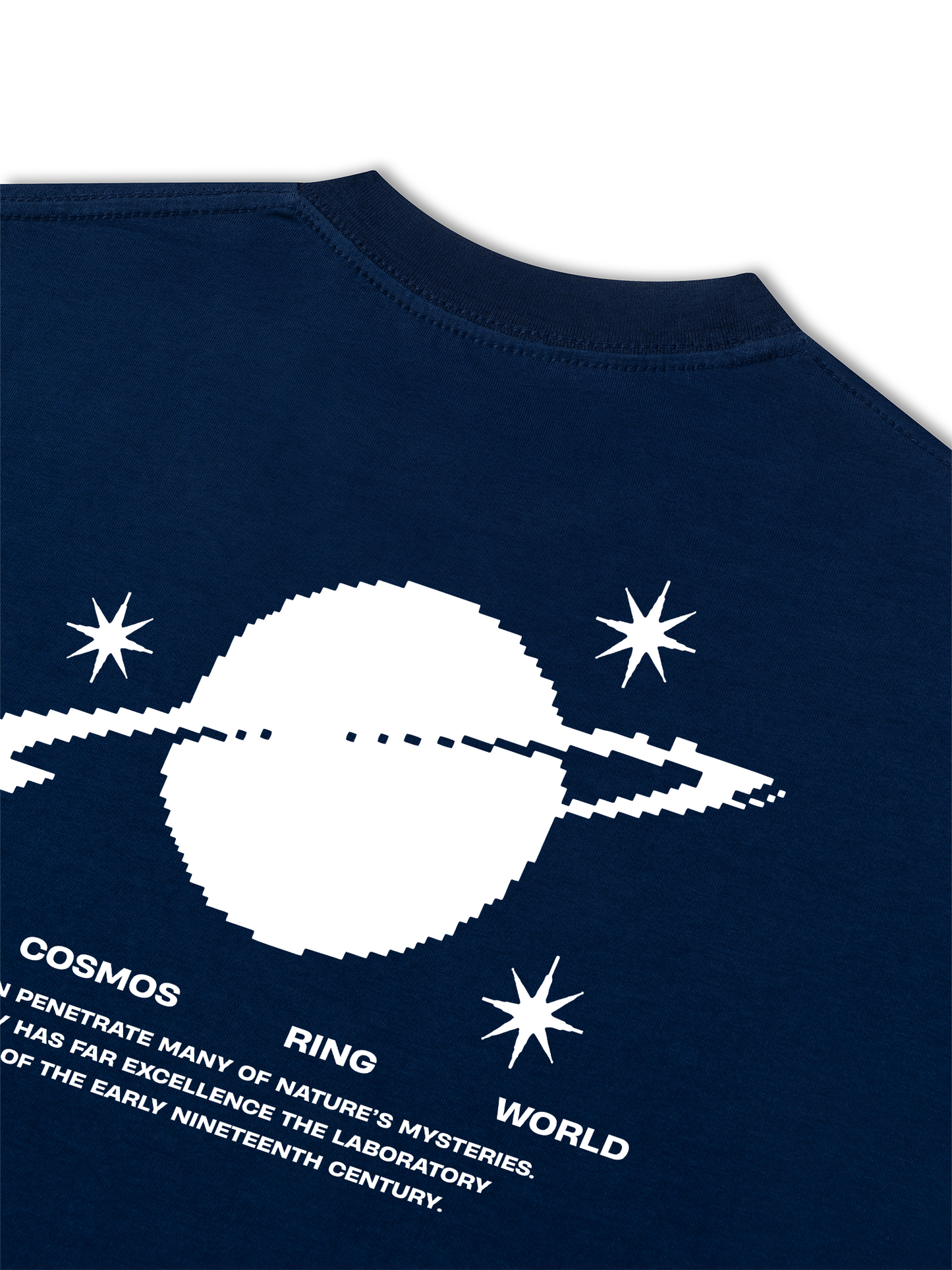 Áo Thun Relaxed Fit Saturn Cosmos Ring World