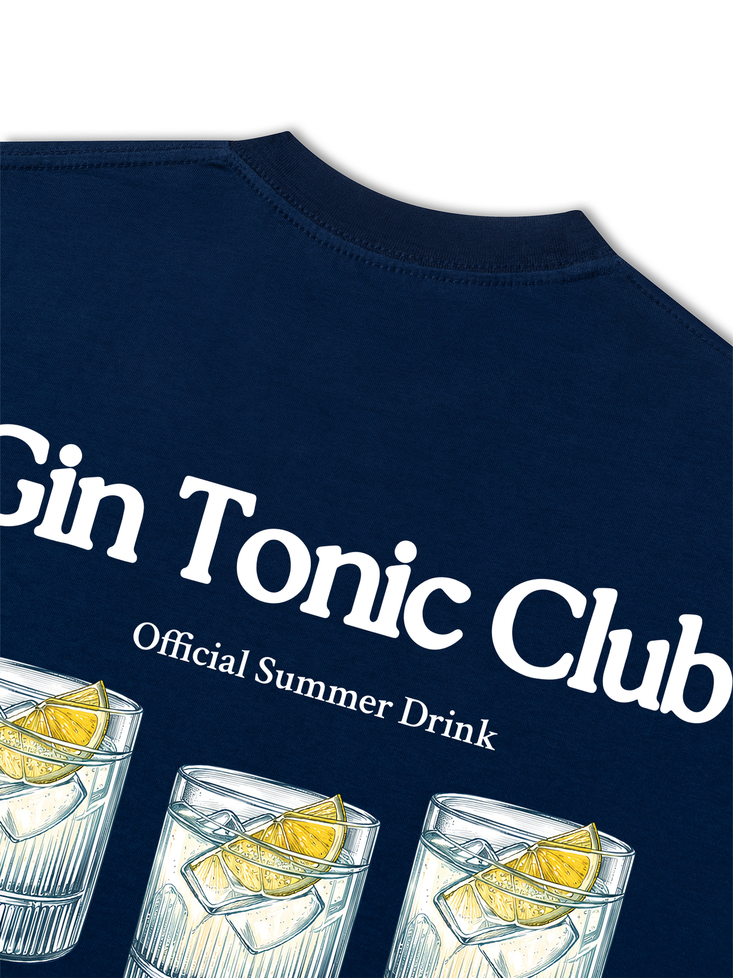 Áo Thun Relaxed Fit Gin Tonic Club