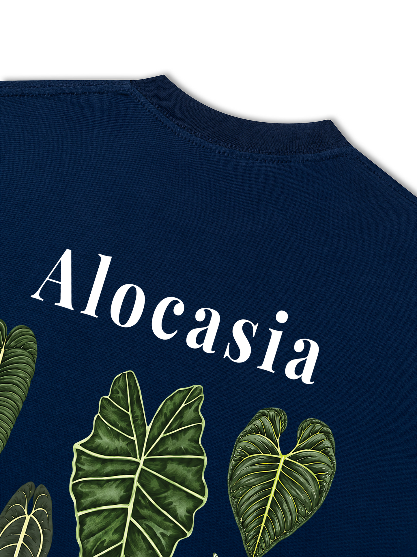Áo Thun Relaxed Fit Tropical Alocasia Quote