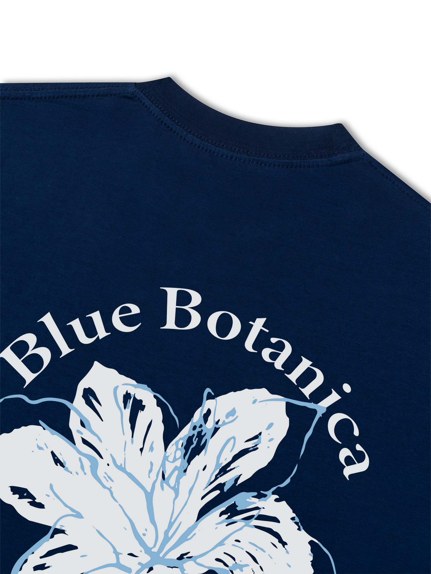 Áo Thun Relaxed Fit Blue Botanica