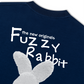 Áo Thun Relaxed Fit Doodle Fuzzy Rabbit