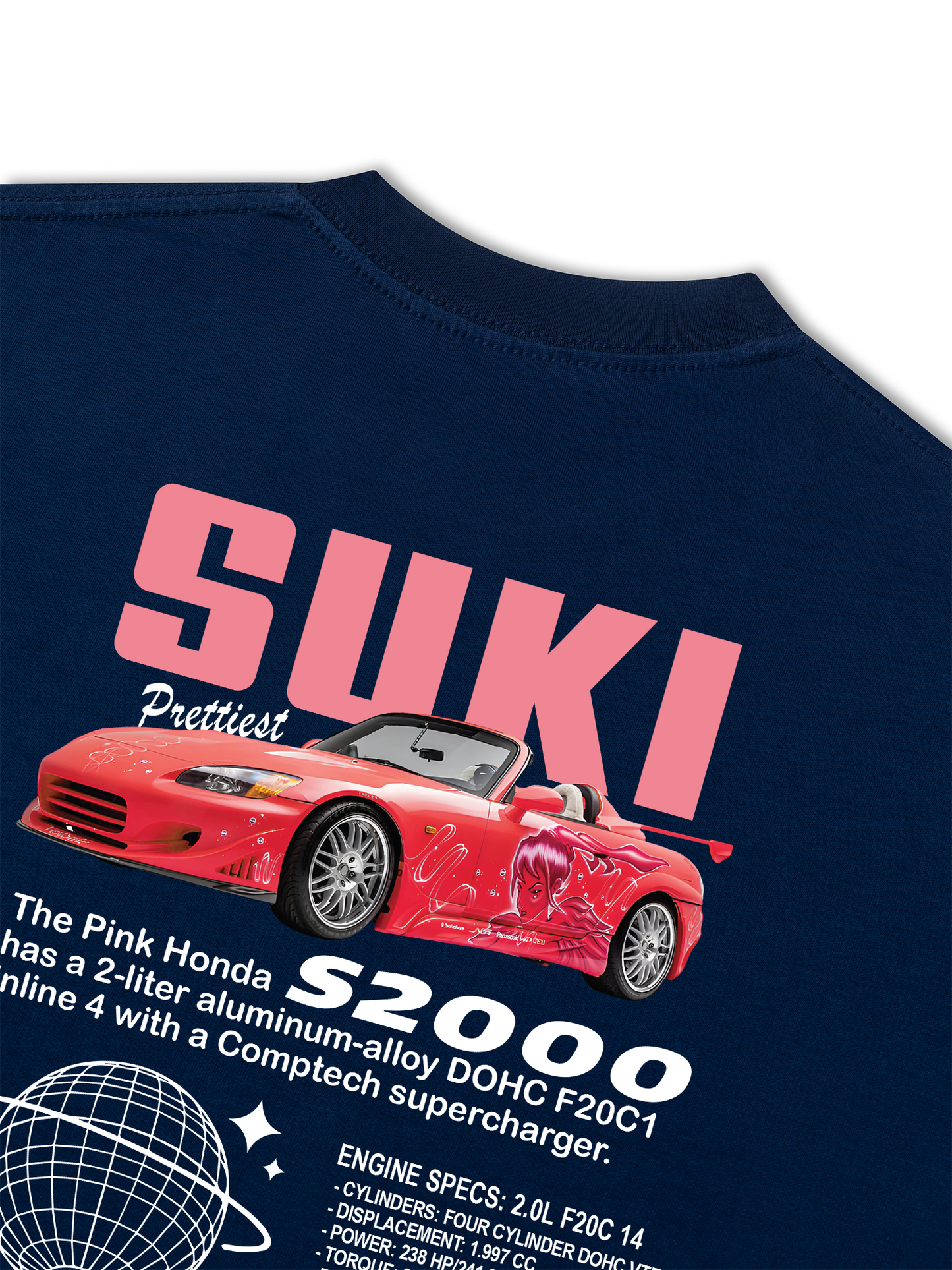 Áo Thun Relaxed Fit CAR Suki