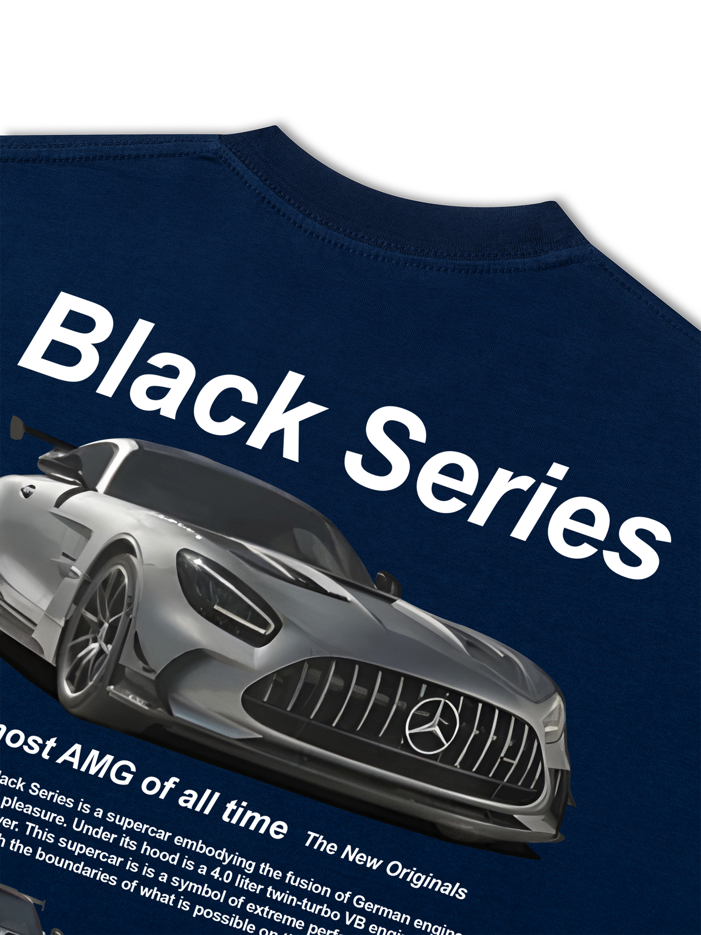 Áo Thun Relaxed Fit CAR Black Series
