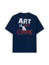 Áo Thun Relaxed Fit Be Bold Art Is Not A Crime