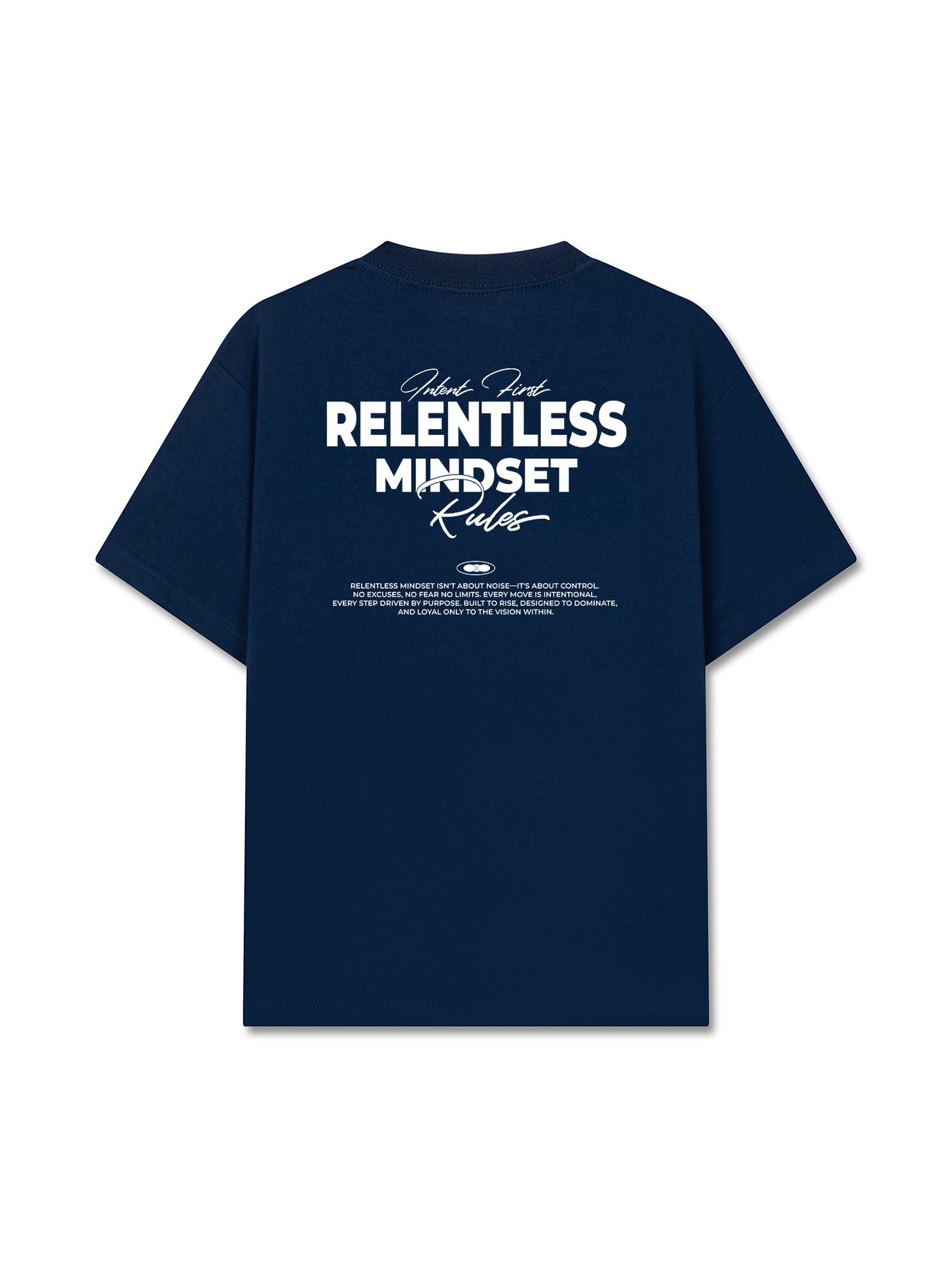 Áo Thun Relaxed Fit Success Story Intent First Relentless Mindset Rules
