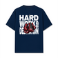 Áo Thun Relaxed Fit Fitnes Hard Work And Dedication