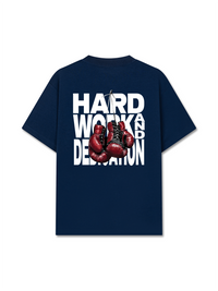 Áo Thun Relaxed Fit Fitnes Hard Work And Dedication