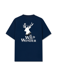 Áo Thun Relaxed Fit Deer Be Wild And Wonder