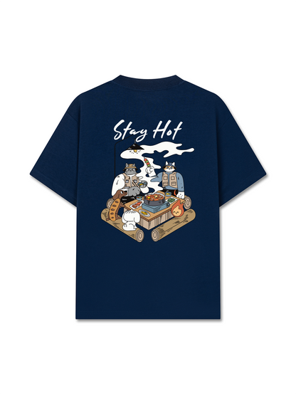 Áo Thun Relaxed Fit Stray Hot