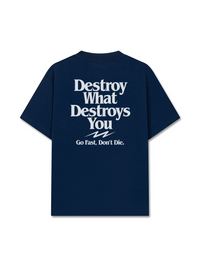 Áo Thun Relaxed Fit Life Vibe Destroy What Destroy You