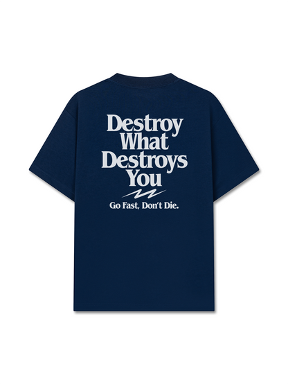 Áo Thun Relaxed Fit Life Vibe Destroy What Destroy You