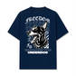 Áo Thun Relaxed Fit Animal Mood Freedom Dobberman