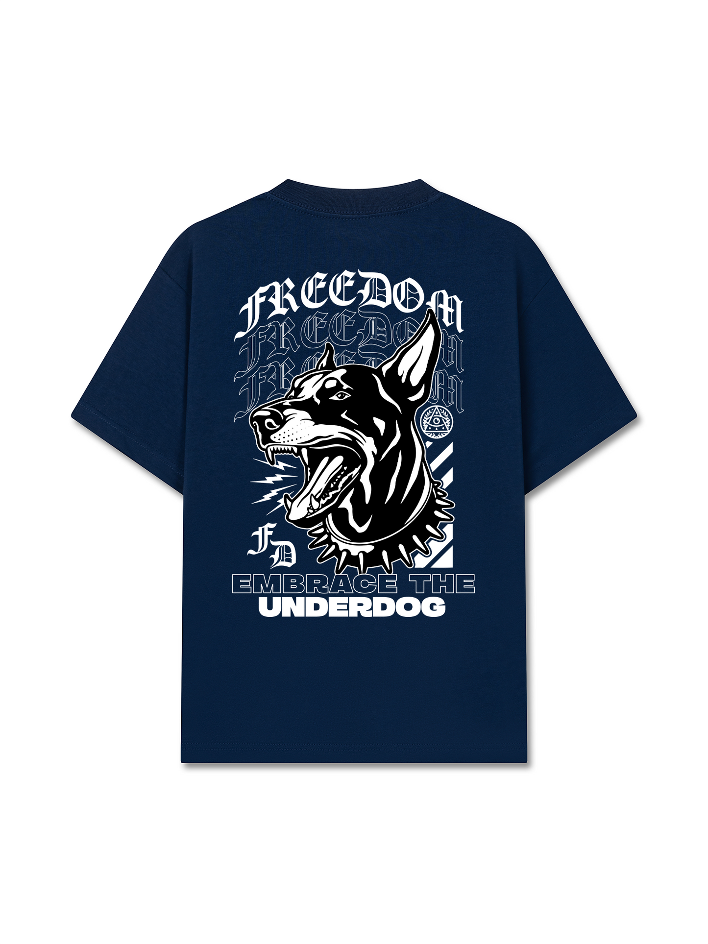 Áo Thun Relaxed Fit Animal Mood Freedom Dobberman