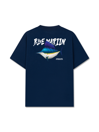 Áo Thun Relaxed Fit Ocean Blue Mariin