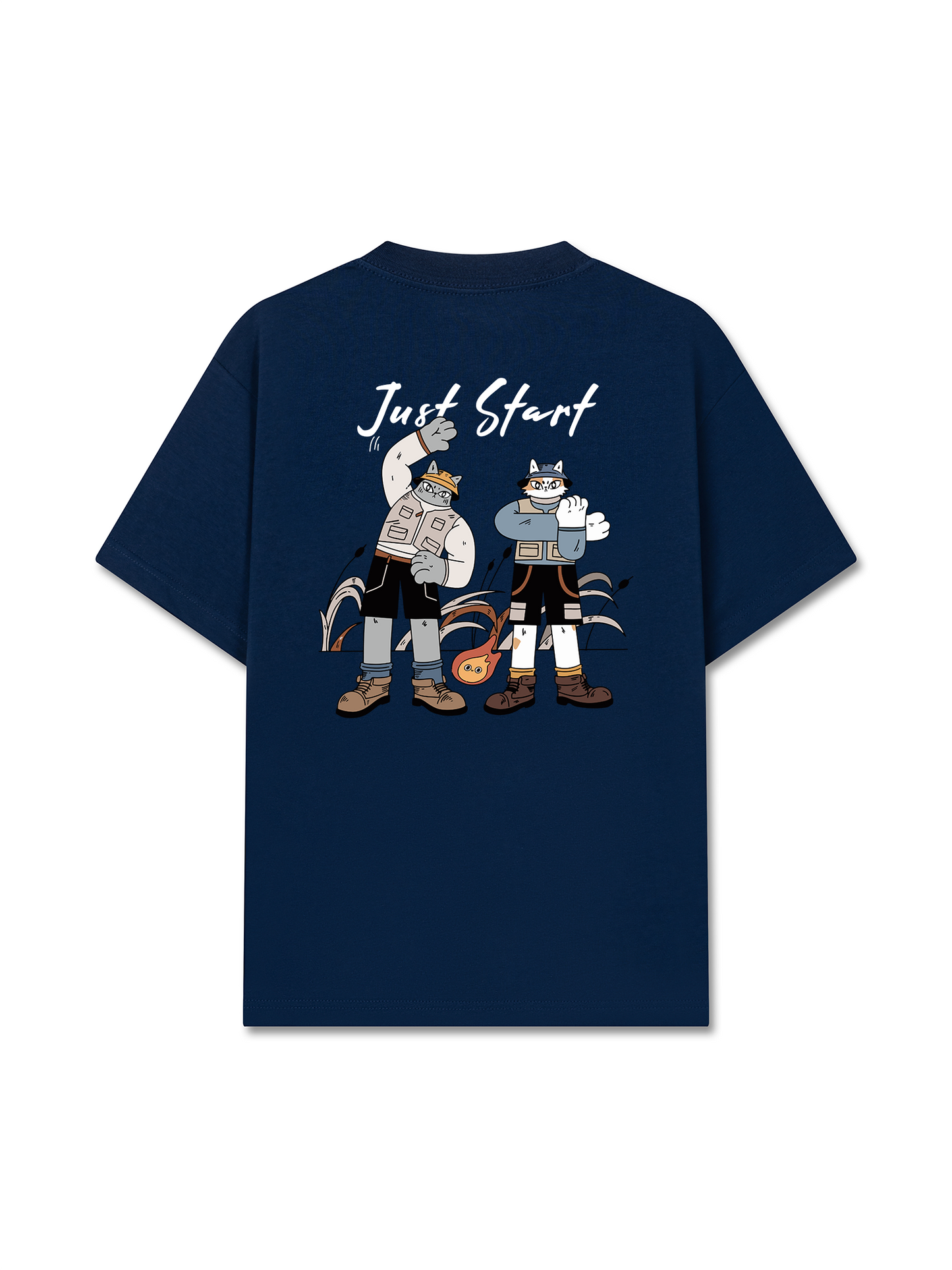 Áo Thun Relaxed Fit Just Start