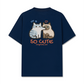 Áo Thun Relaxed Fit So Cute Cat Couple