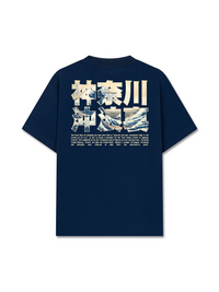 Áo Thun Relaxed Fit Under the Wave off Kanagawa
