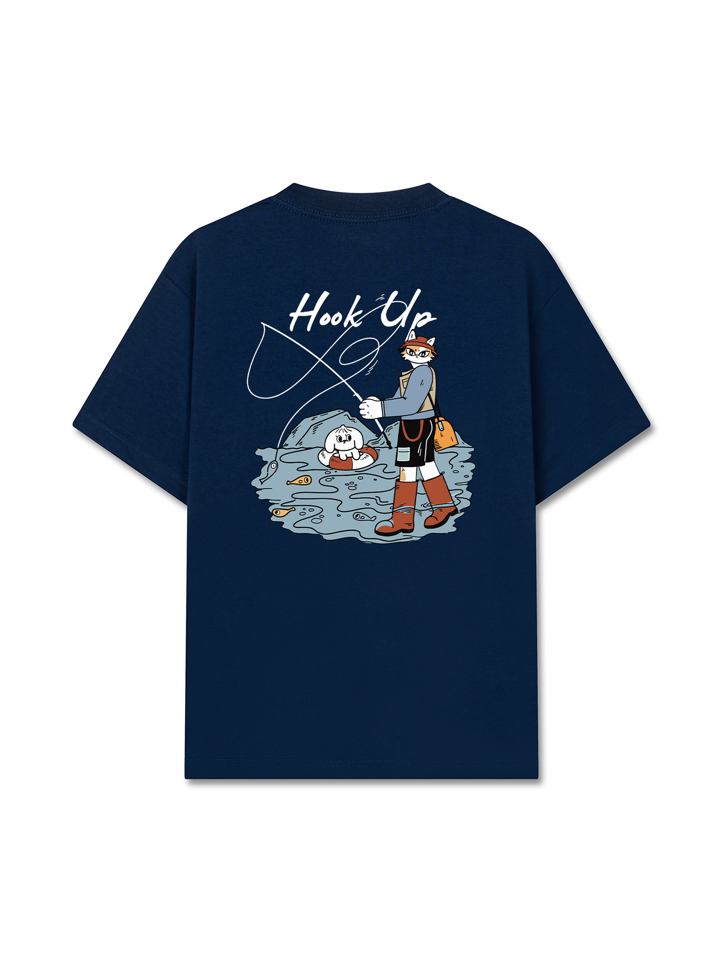 Áo Thun Relaxed Fit Hook Up