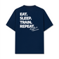 Áo Thun Relaxed Fit Eat Sleep Train Repeat