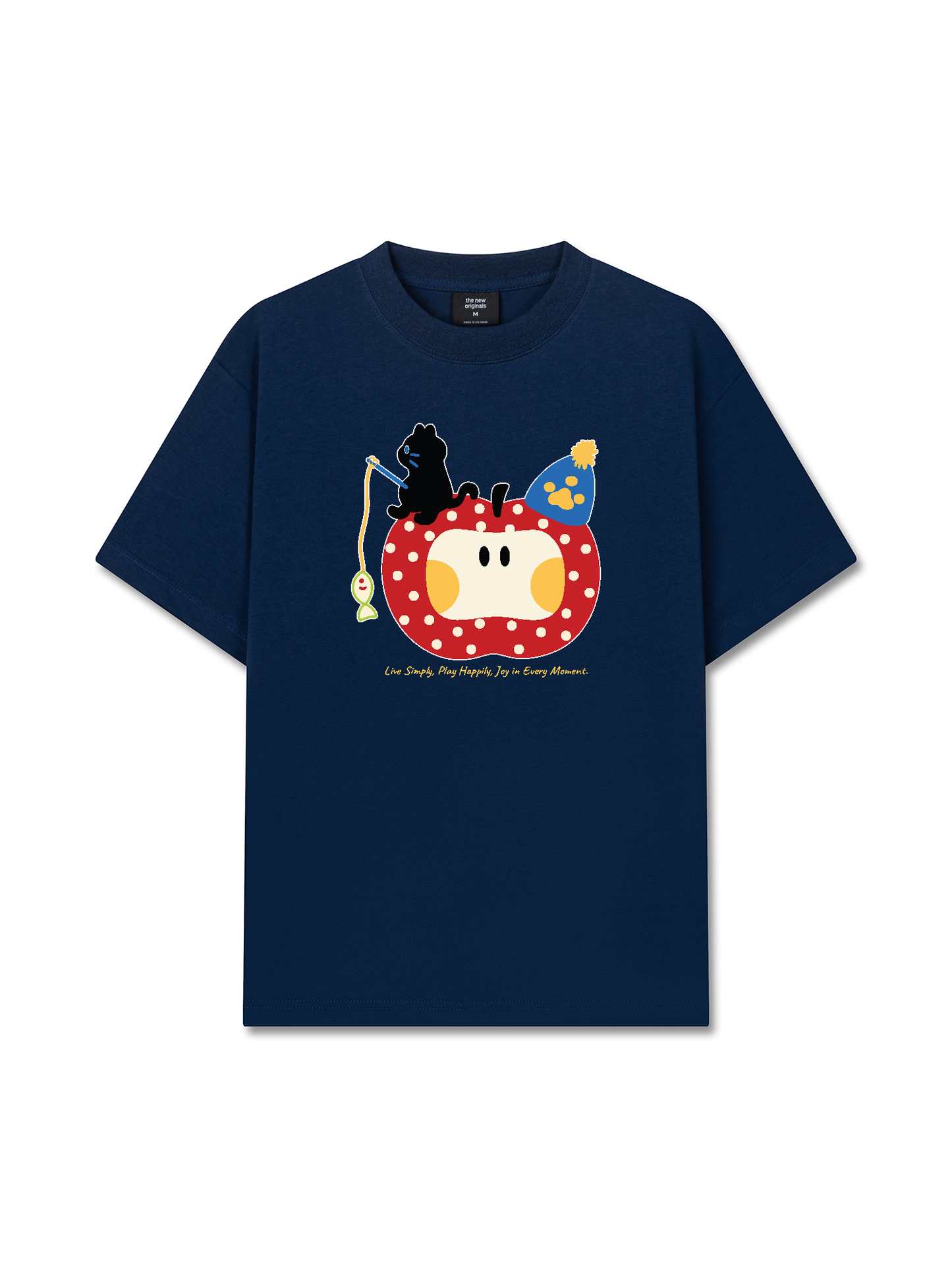 Áo Thun Relaxed Fit Le Petit Pêcheur Meow